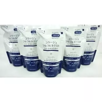Отличная упаковка из 5 шампуней Collage Furfur Next для освежения и разглаживания волос, сменная насадка 280 мл x 5