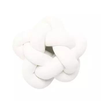 Отлично подходит для приблизительно 28 см узловатой круглой подушки Подушка, круглая, в форме звезды, милая, в корейском стиле, SNS, диаметр, внутренняя, круглая, подарочная, белый