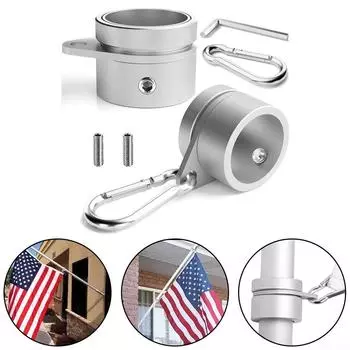 Отличное антизакручивающееся алюминиевое сплавное кольцо для флагштока в столбе