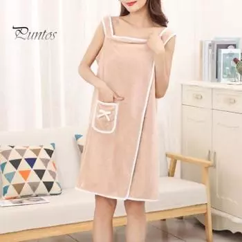 Отличное носимое дышащее спа-обертывание для тела, женское банное полотенце из микрофибры, нагрудный халат, товары для дома зелёный