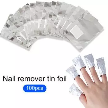 Отличное средство для снятия гель-лака, безвредное, эффективное, экономит труд. 100pcs
