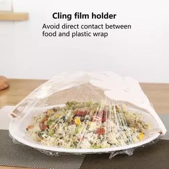 Отличные, экологически чистые, легко привлекательные, с улыбкой на лице, маленькие фиксаторы для пищевой пленки в форме руки для держателей для пищевой пленки в общежитии 2pcs