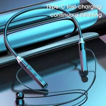 Отличные беспроводные наушники с эффектом объемного звука 9D, магнитным хранилищем, интеллектуальным шумоподавлением темно-зеленого