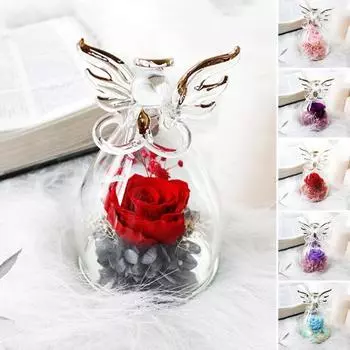 Отличные бессмертные цветы, креативная романтическая атмосфера