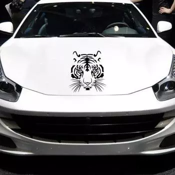 Отличные цвета мотоцикла украшают съемную наклейку 2 белый