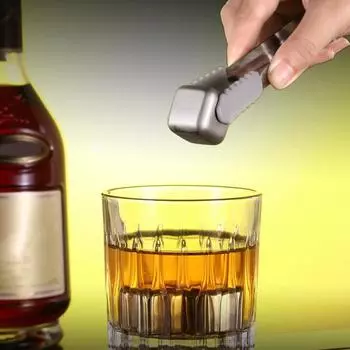 Yousheng 4 шт. кубики льда из пищевой нержавеющей стали высокой прочности замороженные ледяные шарики для виски пива охладитель барные аксессуары 4pcs