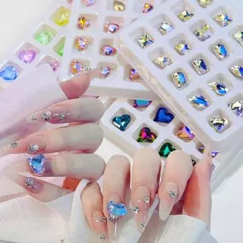 Отличные подвески для ногтей, многоцелевой привлекательный потрясающий визуальный эффект F