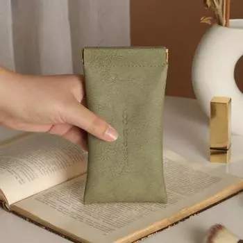 Отличный автоматически закрывающийся водонепроницаемый прочный карманный футляр для очков для дома, сумка для солнцезащитных очков розовый