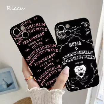 Отличный чехол для телефона BMTH Ouija Board BnW для Iphone 14 11 12 Pro 8 7 Plus X Pro MAX 13 MINI XR XS SE 2020, мягкие чехлы для телефонов с героями мультфильмов iphone XR