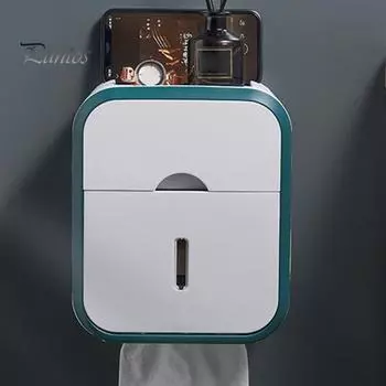 Отличный держатель для телефона, простая установка, держатель для туалетной бумаги, коробка для туалетной бумаги, настенная стойка, улучшение дома серый