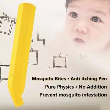 (Отличный дом)Анти?Чешется банан?Средство против насекомых в форме B Ite Relief Anti?Противозудная ручка для лечения зуда и сыпи для всех людей One Size зелёный