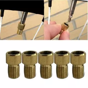 (Отличный дом)Медный велосипедный насос, переходник для насадок, инструмент, 5 шт. One size