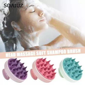 (Отличный дом)Очищающая щетка для ванны, массажная расческа, мягкая зубная щетка для шампуня One Size