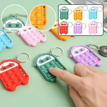 (Отличный дом)Силиконовая настольная игрушка-головоломка для сенсорной декомпрессии D