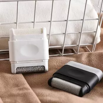 (Отличный дом)Устройство для удаления волос с двойной головкой, 1 шт., портативное ручное устройство для удаления волос из свитера One Size чёрный