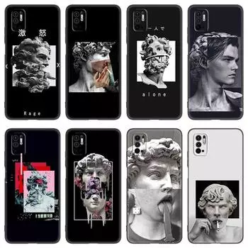 Отличный художественный эстетический чехол для телефона David Mona Lisa для Xiaomi Redmi Note 7 8 8T 9 9S 10 10S 10T 11 11S 4G 11E 11T Pro 5G мягкий чехол Note 11 Pro China