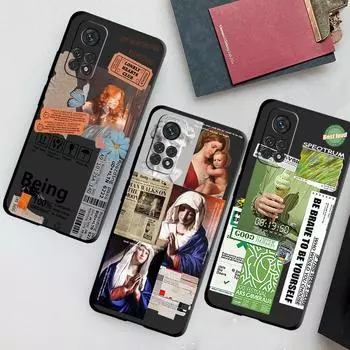 Отличный художественный эстетический силиконовый чехол Mona Lisa Shell для Samsung Galaxy Note 20 Ultra 10 Plus 8 9 S21 A32 S22 A22 S20 A72 Samsung Note 8