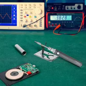 Отличный инструмент для быстрого нагрева, беспроводной паяльник 5 В 8 Вт, бытовой мини-электрический для электронных устройств чёрный