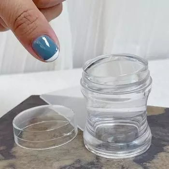 Отличный инструмент для штамповки ногтей. Широкое применение. Практичная экономия труда. прозрачный