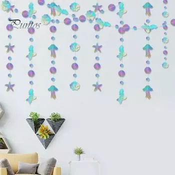 Отличный изысканный привлекательный кулон с русалкой, тематический орнамент с русалкой, макет сцены, товары для вечеринок