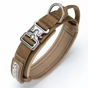 ОТЛИЧНЫЙ ЭЛИТНЫЙ ШЛЕМ ДЛЯ СОБАК Большой нейлоновый ошейник для военных собак Средний размер для собак Средний размер Товары для домашних животных Ошейник, ошейник, ошейник, дрессировка, ошейник, собака,