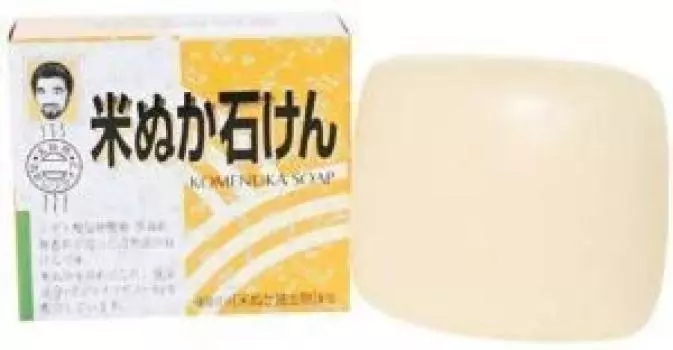 Отличный набор мыла из рисовых отрубей Health Foods 80 г x 6 шт. 6! !