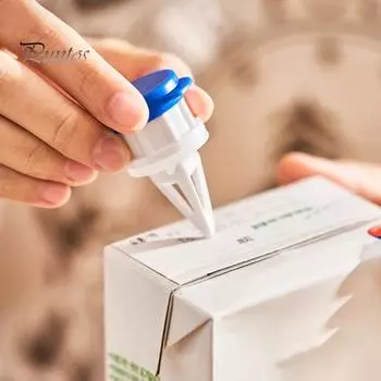 отличный пылезащитный носик для напитков с защитой от протечек, удлинитель для молока в упаковке, дефлектор, диспенсер для напитков, бытовые принадлежности