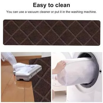 Отличный, удобный, режущийся коврик для лестницы с ромбовидным тиснением, напольная подушка, товары для дома A кофейный