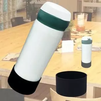 Отличный устойчивый к царапинам защитный силиконовый портативный бампер для бутылки с водой 12-24 унций, нижняя крышка для кухонной бутылки