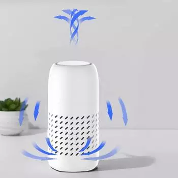 Отличный воздух ABS, тихий очиститель, без озона белый