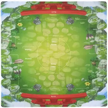 OTOlife Playmat Полностью швейные характеристики Резиновый игровой коврик Легкий и подходит для детей, чтобы носить с собой Эксклюзивный уличный класс 600D Водонепроницаемый