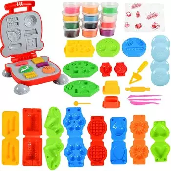 OTONOPI Пшеничная глина Глина 12 Play Pretend Naturally Agely Clay, Глина, Игрушка, Набор, Цвета, Кулинария, Кухня, Гамбургер, Дом, Играть, Детские игрушки,