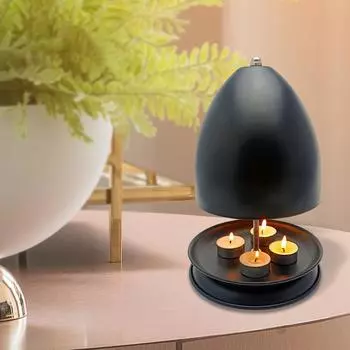 Отопительная печь-свеча, металлический подсвечник, отопительная печь, универсальный двухстенный радиатор для зимнего стола, камин