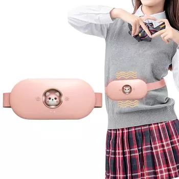 Отопление Регулируемый в 6 Подарков для Домашнего Рабочего Места ``Согревающий Живот Пояс, Перезаряжаемый, Уровни, Подруга/Дочь/Сестра/Сестра, Подарок, Милый,