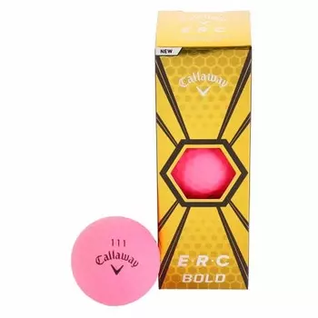 Отозвать (КАЛЛАВЕЙ) Мяч ERC Bold Pink 3 шт. BL ERC19 BOLD PNK 3 шт. (Розовый/FF/Мужской)