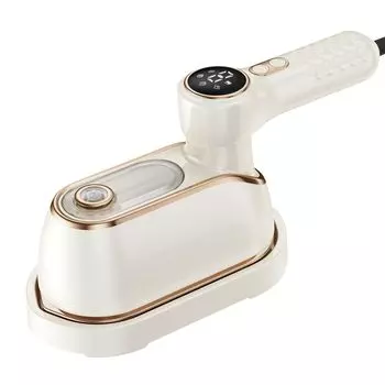 Отпариватель для белья, 3 уровня мощности пара, светодиодный индикатор, 10 секунд, ручка вращается, портативный, гарантия 1 год, удобный для деловых поездок, утюг, отпариватель,