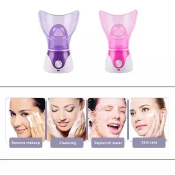 Отпариватель для лица, глубоко очищающий туман, паровой распылитель, спа-инструмент для ухода за кожей