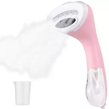 Отпариватель для одежды, 1100 Вт, мощный, 20 с, быстрый нагрев, ручной отпариватель для одежды, 150 мл, съемный для воды EU Plug розовый