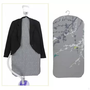 Отпариватель для одежды, подвесная гладильная доска, портативный коврик против морщин серый