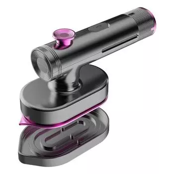 Отпариватель для одежды Ручной отпариватель для одежды для дома и путешествий 20-секундный портативный отпариватель для тканей с быстрым нагревом и резервуарами для воды на 60 мл EU plug чёрный