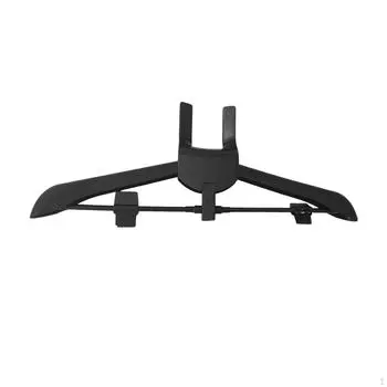 Отпариватель для ткани, гладильная вешалка для одежды, телескопическая складная, параллельная чёрный