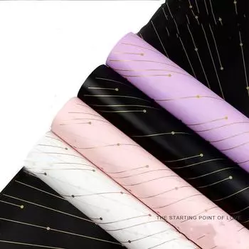 Отправная точка любви: Водонепроницаемая упаковочная бумага для цветов для ваших драгоценных букетов mixed 20sheet