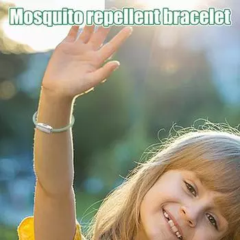 Отпугиватель комаров браслет натуральный отпугиватель браслет уличный анти-мушиный браслет для патио уличный отпугиватель мух для патио идеальный CHINA