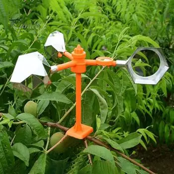 Отпугиватель птиц, безвредный с вращением на 360 градусов, светоотражающий, против птиц, визуальный отпугиватель птиц, держите голубя и дятла подальше, сад, сад, птица разноцветный