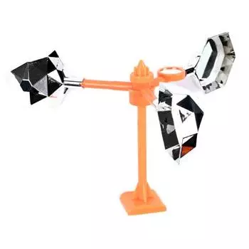 Отпугиватель птиц, безвредный, вращающийся на 360 градусов, отражающий, против птиц, визуальный отпугиватель птиц, держите голубя и дятла серебряный