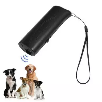 Отпугиватель собак Тренажер для дрессировки собак Устройство для борьбы с лаем собак Устройство для дрессировки собак Остановитель лая чёрный