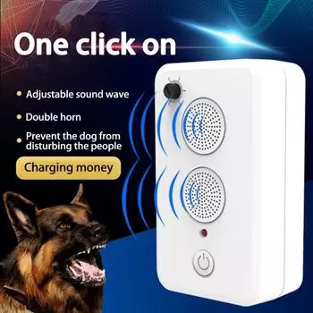 Отпугиватель собак, устройство против лая, уличный ультразвуковой отпугиватель лая для собак, USB перезаряжаемые инструменты для обучения контролю лая