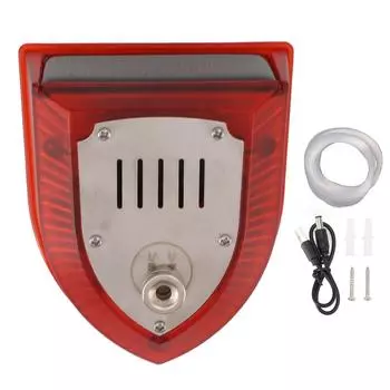 Отпугиватель животных USB-интерфейс для зарядки Энергосберегающий отпугиватель животных на солнечных батареях для кроликов и лис