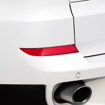 Отражатель бампера, прочные модифицированные детали, ABS левый/правый задний бампер, красная линза отражателя ложного света 63147240998 63147240997 для E70 2011-2013 Right