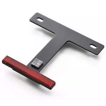 Отражатель мотоцикла Daytona угловой алюминиевый тонкий отражатель черный 67473 0°